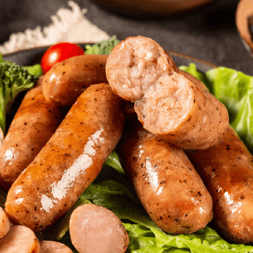 Lạp xưởng nướng đá